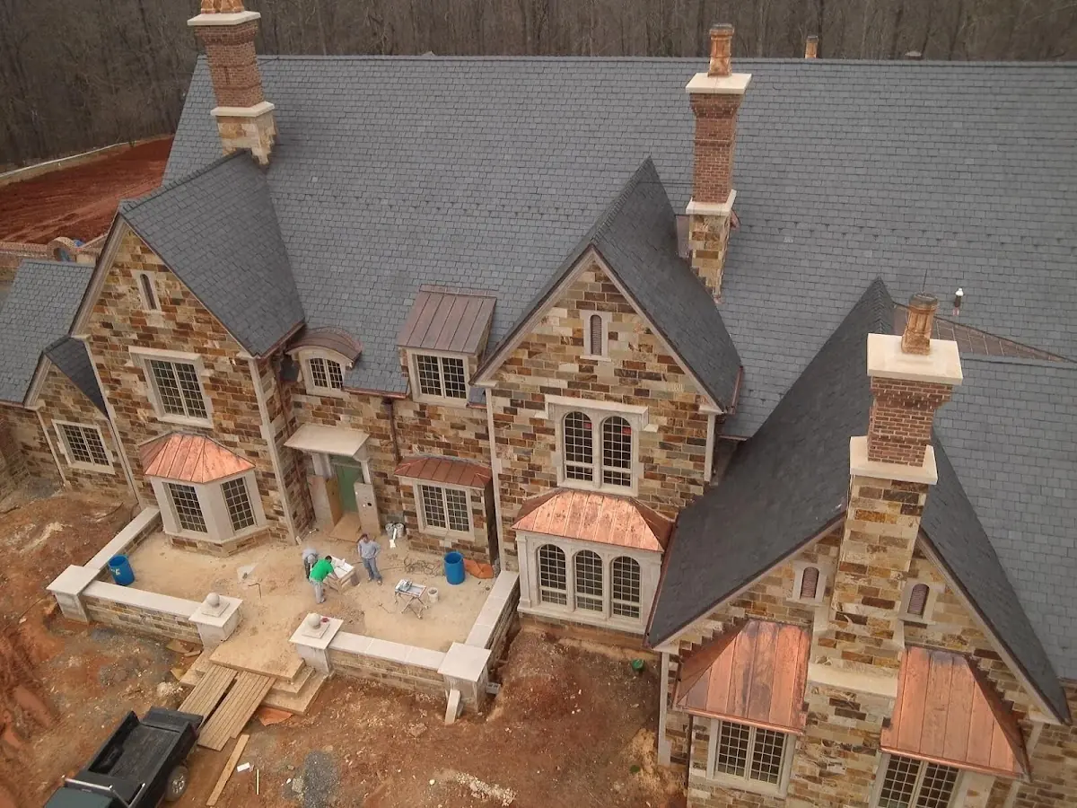 Craftsman Roofing Gutter Guard Installation project in Skyland